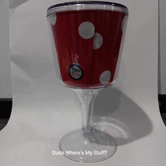 NC STATE WOLFPACK PLASTIC GOBLET - HOLDS 14 OUNCES - STANDS 7" TALL - EMBROIRDED - Picture 4 of 5